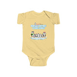 Baby-Size Penguin Family T-Shirt Onesie