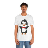 Adult-Size Okee The Penguin Tee - Leigha Marina Cartoon Design