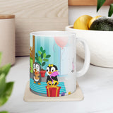 Sleep Over Ceramic Mug