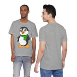 Adult-Size Daddy Penguin Tee - Leigha Marina Cartoon Design