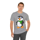 Adult-Size Daddy Penguin Tee - Leigha Marina Cartoon Design