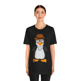 Adult-Size Grandpa Penguin Tee - Leigha Marina Cartoon Design