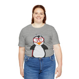 Adult-Size Grandma Penguin Tee - Leigha Marina Cartoon Design
