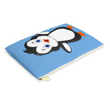 Accessory Pouch - Bebo The Penguin - Light Blue