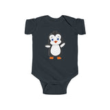 Baby-Size Bebo The Penguin Onesie - Leigha Marina Cartoon Design