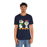 Mommy and Daddy Penguins T-Shirt