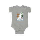 Bebo the Penguin Nursery Rhymes Sign Infant Bodysuit
