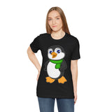 Adult-Size Daddy Penguin Tee - Leigha Marina Cartoon Design