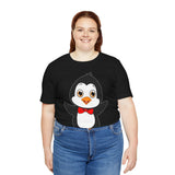 Adult-Size Okee The Penguin Tee - Leigha Marina Cartoon Design