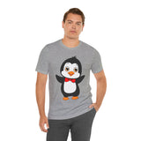 Adult-Size Okee The Penguin Tee - Leigha Marina Cartoon Design