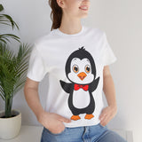 Adult-Size Okee The Penguin Tee - Leigha Marina Cartoon Design
