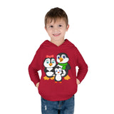 Mommy, Daddy, and Bebo Penguins Toddler Hoodie
