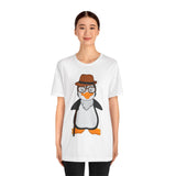 Adult-Size Grandpa Penguin Tee - Leigha Marina Cartoon Design
