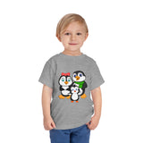 Mommy, Daddy, and Bebo Penguins Toddler Tee
