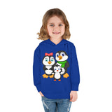 Mommy, Daddy, and Bebo Penguins Toddler Hoodie