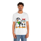 Adult-Size Tee - Leigha Marina's Mommy & Daddy Penguins