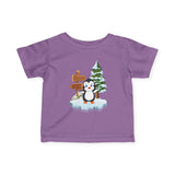 Bebo the Penguin Nursery Rhymes Sign Infant Tee