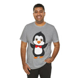 Adult-Size Okee The Penguin Tee - Leigha Marina Cartoon Design