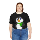 Adult-Size Daddy Penguin Tee - Leigha Marina Cartoon Design
