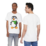 Adult-Size Daddy Penguin Tee - Leigha Marina Cartoon Design