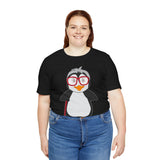 Adult-Size Grandma Penguin Tee - Leigha Marina Cartoon Design