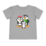 Mommy, Daddy, and Bebo Penguins Toddler Tee