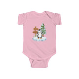 Bebo the Penguin Nursery Rhymes Sign Infant Bodysuit