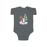 Bebo the Penguin Nursery Rhymes Sign Infant Bodysuit