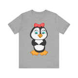 Adult-Size Mommy Penguin Tee - Leigha Marina Cartoon Design