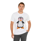 Adult-Size Grandma Penguin Tee - Leigha Marina Cartoon Design