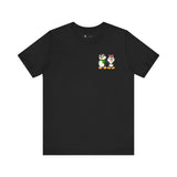 Mommy & Daddy Penguins Small Chest Print Tee