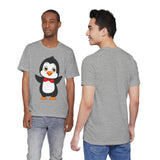 Adult-Size Okee The Penguin Tee - Leigha Marina Cartoon Design