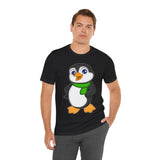 Adult-Size Daddy Penguin Tee - Leigha Marina Cartoon Design