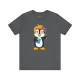 Mrs. Glacier Teacher Penguin T-Shirt
