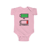 Baby-Size Me vs My Parents Onesie