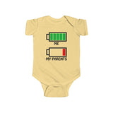 Baby-Size Me vs My Parents Onesie