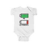 Baby-Size Me vs My Parents Onesie