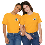 Mommy & Daddy Penguins Small Chest Print Tee