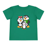 Mommy, Daddy, and Bebo Penguins Toddler Tee