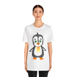 Adult-Size Makaio The Penguin Tee - Leigha Marina Cartoon Design