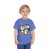 Mommy, Daddy, and Bebo Penguins Toddler Tee
