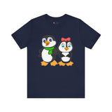 Mommy and Daddy Penguins T-Shirt