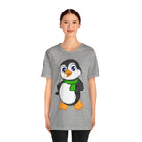 Adult-Size Daddy Penguin Tee - Leigha Marina Cartoon Design