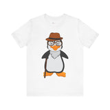 Adult-Size Grandpa Penguin Tee - Leigha Marina Cartoon Design