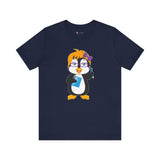 Mrs. Glacier Teacher Penguin T-Shirt