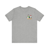 Mommy & Daddy Penguins Small Chest Print Tee