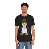 Adult-Size Grandpa Penguin Tee - Leigha Marina Cartoon Design