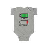 Baby-Size Me vs My Parents Onesie
