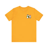 Mommy & Daddy Penguins Small Chest Print Tee
