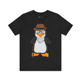 Adult-Size Grandpa Penguin Tee - Leigha Marina Cartoon Design
